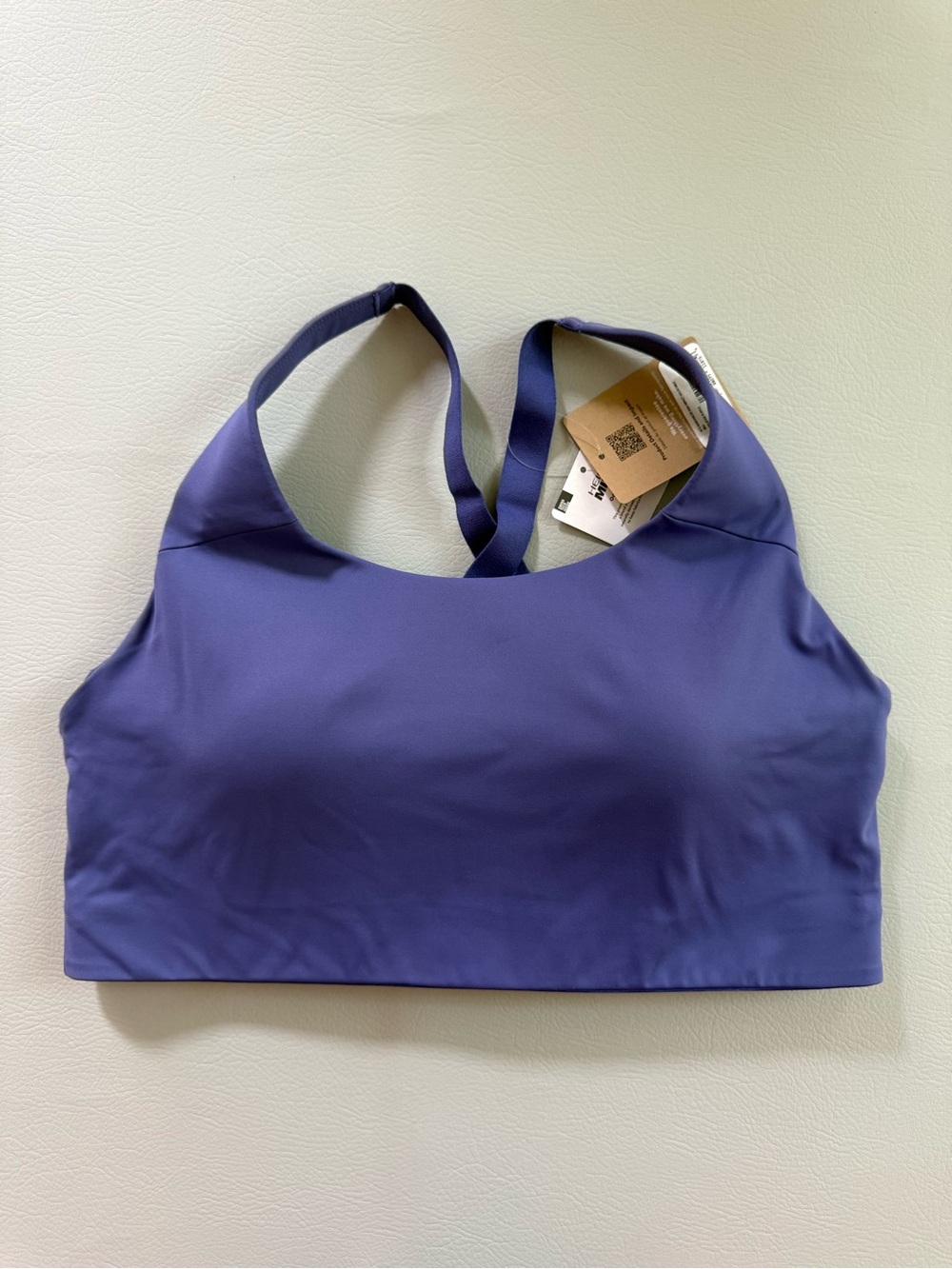Patagonia Shadowlite High-Impact Adjustable Bra Solstice Purple XL - New w Tags
